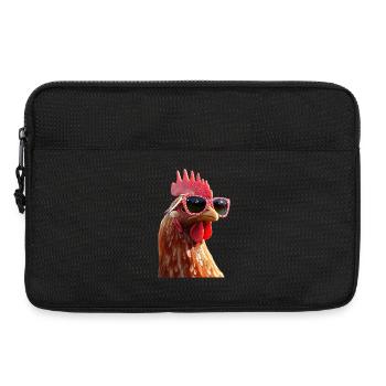 Poulet Poulet Poule Ferme Fermier Poulets mignons - Sacoche pour ordinateur portable 13 pouces - noir - Devant