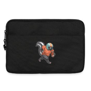 Skunk Sports de football américain - Sacoche pour ordinateur portable 13 pouces - noir - Devant