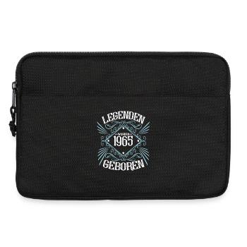 Legenden von 1965 Geburtstag Vintage Look - Laptoptasche 13" - Schwarz - Vorne