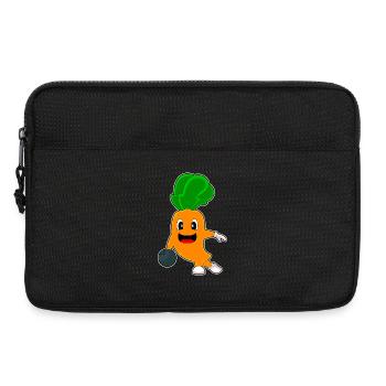 Carrot Bowling Boule de bowling - Sacoche pour ordinateur portable 13 pouces - noir - Devant