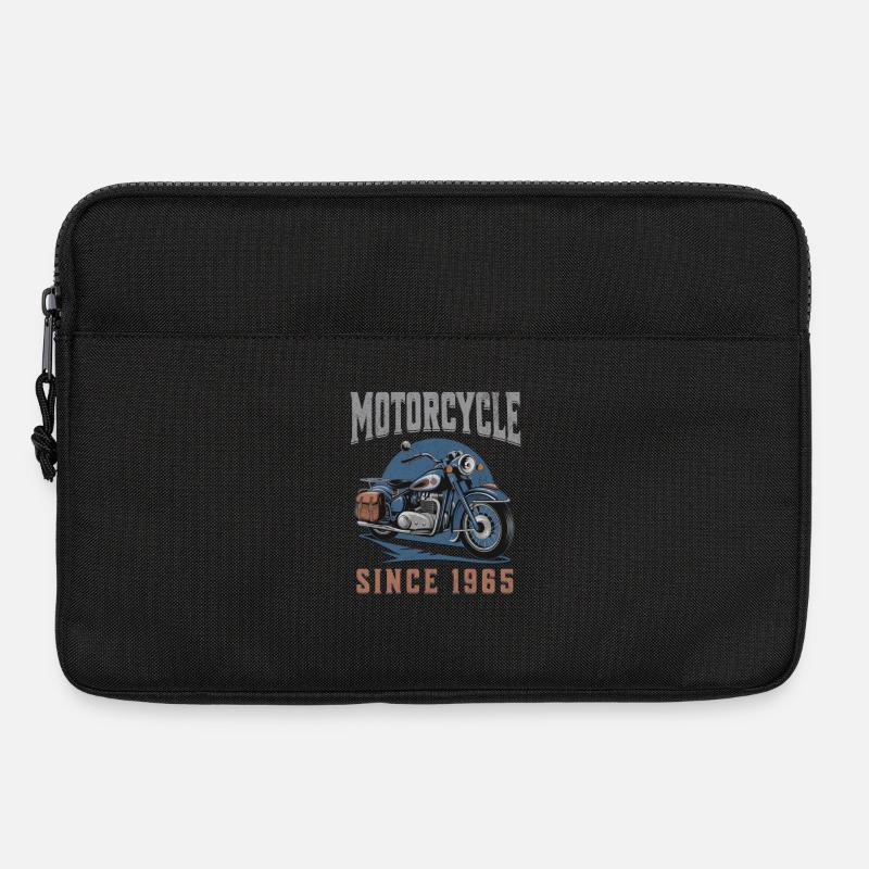 Legend 1965 – Vintage Motorraddesign - Laptoptasche 13" - Schwarz
