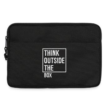 think outside the box - Laptoptasche 13" - Schwarz - Vorne