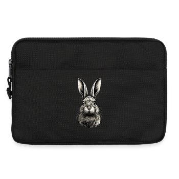 Lapin Lapin Lover Lièvre Lapin Mignons Lapins - Sacoche pour ordinateur portable 13 pouces - noir - Devant