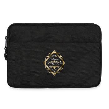 Millésime d’anniversaire 1955 - Sacoche pour ordinateur portable 13 pouces - noir - Devant