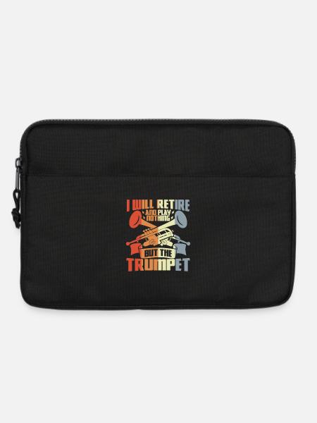 Pensionierter Trompeter - Laptoptasche 13" - Schwarz