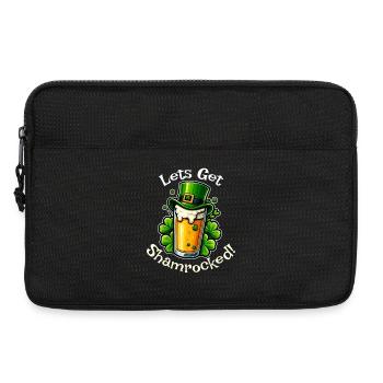 Let’s Get Shamrocked – Drôle de Saint-Patrick - Sacoche pour ordinateur portable 13 pouces - noir - Devant