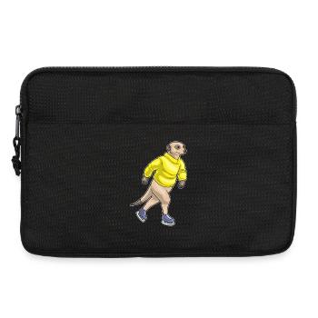Meerkat Skating Skates - Laptop bag 13" - black - Front