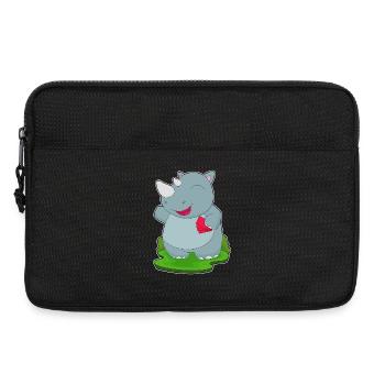 Rhino Poker Cartes de poker - Sacoche pour ordinateur portable 13 pouces - noir - Devant