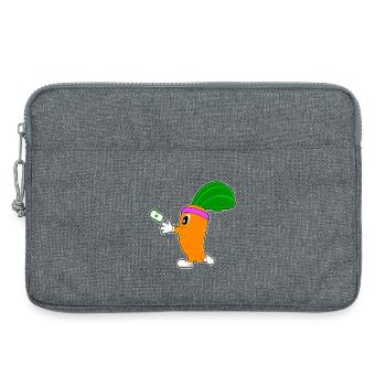 Carrot Jogger Jogging Sport - Sacoche pour ordinateur portable 13 pouces - gris chiné - Devant