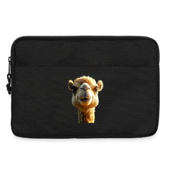 Kamel Dromedar Trampeltier Camel Geschenk Kamele - Laptoptasche 13" - Schwarz - Vorne