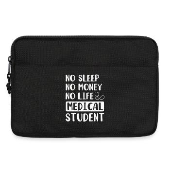 Medizin Student Arzt - Laptoptasche 13" - Schwarz - Vorne