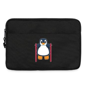 Penguin Bodybuilder Tractions Culturisme - Sacoche pour ordinateur portable 13 pouces - noir - Devant