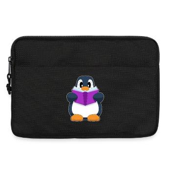 Livre Penguin Nerd - Sacoche pour ordinateur portable 13 pouces - noir - Devant