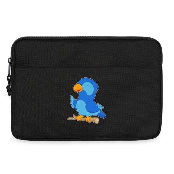 Branche de perroquet - Sacoche pour ordinateur portable 13 pouces - noir - Devant