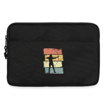 Archer Sketch - Laptop bag 13" - black - Front