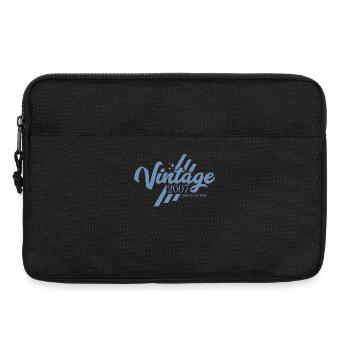Geburtstag Vintage Jahrgang Retro 2007 - Laptoptasche 13" - Schwarz - Vorne