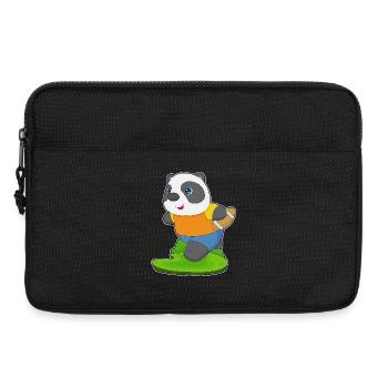 Panda Sports de football américain - Sacoche pour ordinateur portable 13 pouces - noir - Devant