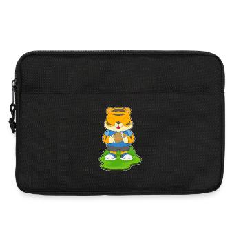 Tiger Football américain Sports - Sacoche pour ordinateur portable 13 pouces - noir - Devant