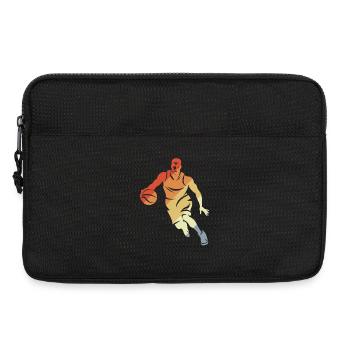 Basketball Player Vintage - Laptop bag 13" - black - Front