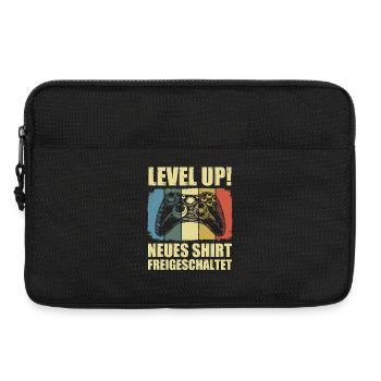 Neues Shirt Freigeschaltet - Laptoptasche 13" - Schwarz - Vorne
