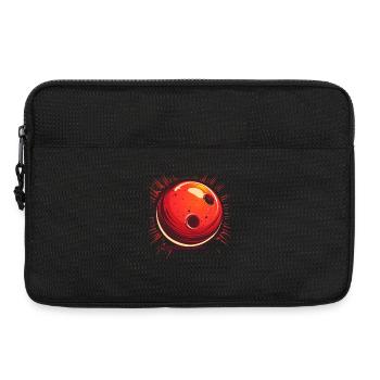 Bowling Ball Comic Look - Laptop bag 13" - black - Front