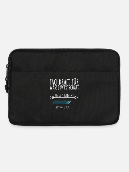 Fachkraft Wasserwirtschaft Ausbildung Beruf - Laptoptasche 13" - Schwarz