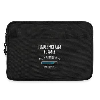 Figurenkeramformer Ausbildung Beruf Geschenk - Laptoptasche 13" - Schwarz - Vorne