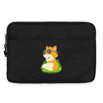 Fox Sunglasses - Laptop bag 13" - black - Front