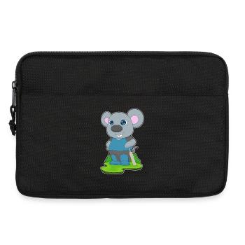 Mouse Cricket Cricket Bats - Laptop bag 13" - black - Front