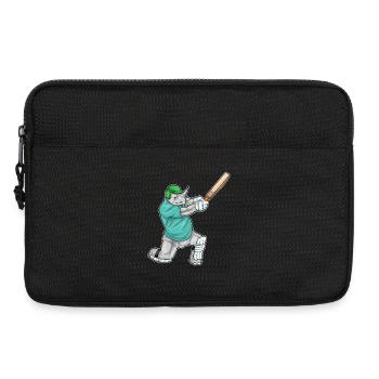 Rhino Cricket Battes de cricket - Sacoche pour ordinateur portable 13 pouces - noir - Devant