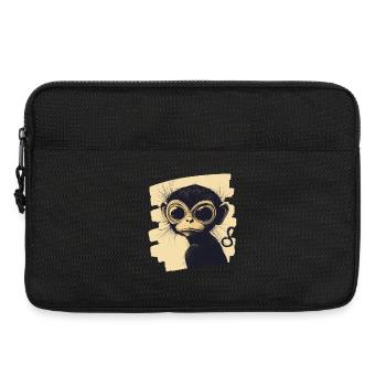 Monkey - Laptop bag 13" - black - Front