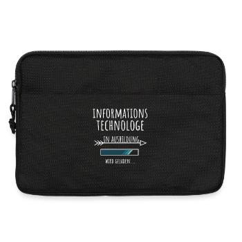 Informationstechnologe Ausbildung Beruf Geschenk - Laptoptasche 13" - Schwarz - Vorne