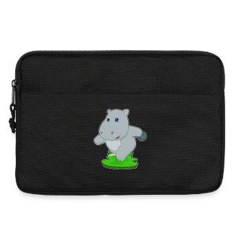 Hippo Bowling Boule de bowling - Sacoche pour ordinateur portable 13 pouces - noir - Devant