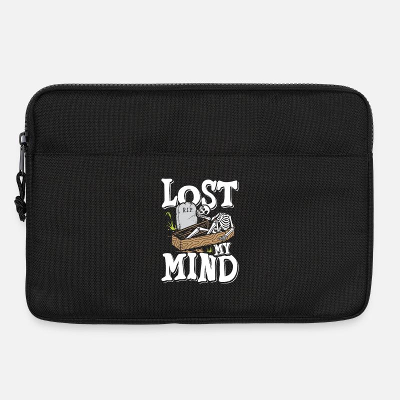 Lost my mind - Laptoptasche 13" - Schwarz