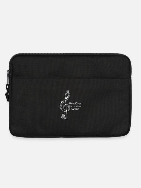 Mein Chor ist meine Familie Chorleiter Chorprobe - Laptoptasche 13" - Schwarz