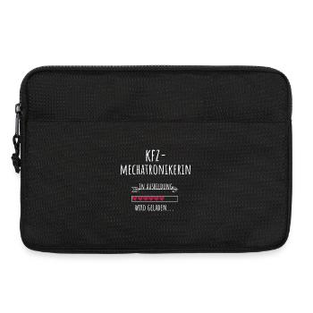 KFZ Mechatronikerin Ausbildung Beruf Geschenk - Laptoptasche 13" - Schwarz - Vorne