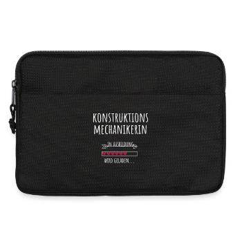 Konstruktionsmechanikerin Ausbildung Beruf - Laptoptasche 13" - Schwarz - Vorne
