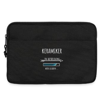 Keramiker Ausbildung Beruf Geschenk - Laptoptasche 13" - Schwarz - Vorne