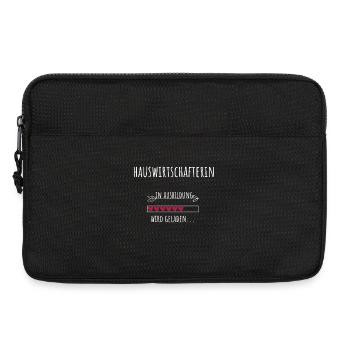 Hauswirtschafterin Ausbildung Beruf Geschenk - Laptoptasche 13" - Schwarz - Vorne