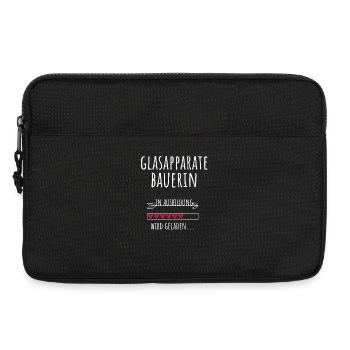 Glasapparatebauerin Ausbildung Beruf Geschenk - Laptoptasche 13" - Schwarz - Vorne