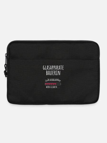 Glasapparatebauerin Ausbildung Beruf Geschenk - Laptoptasche 13" - Schwarz