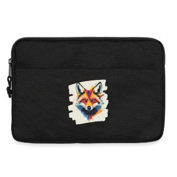 Renard - Sacoche pour ordinateur portable 13 pouces - noir - Devant