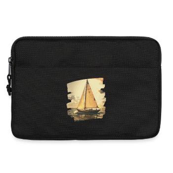 Voilier - Sacoche pour ordinateur portable 13 pouces - noir - Devant