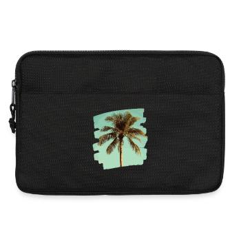 Palm tree - Laptop bag 13" - black - Front