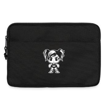 Little boxer - Laptop bag 13" - black - Front