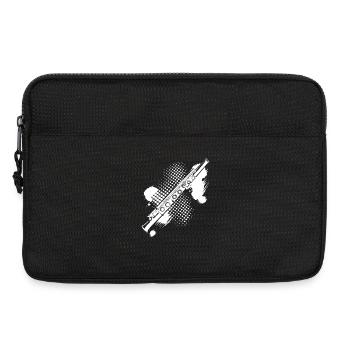 Teinture de flûte - Sacoche pour ordinateur portable 13 pouces - noir - Devant