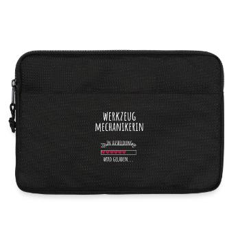 Werkzeugmechanikerin Ausbildung Beruf Geschenk - Laptoptasche 13" - Schwarz - Vorne