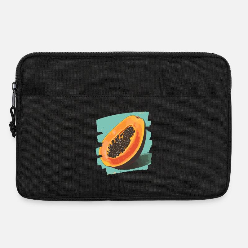 Papaya - Laptoptasche 13" - Schwarz