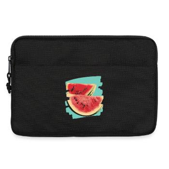 Wassermelone - Laptoptasche 13" - Schwarz - Vorne