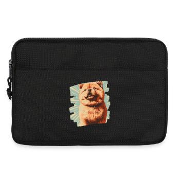Chow Chow - Sacoche pour ordinateur portable 13 pouces - noir - Devant